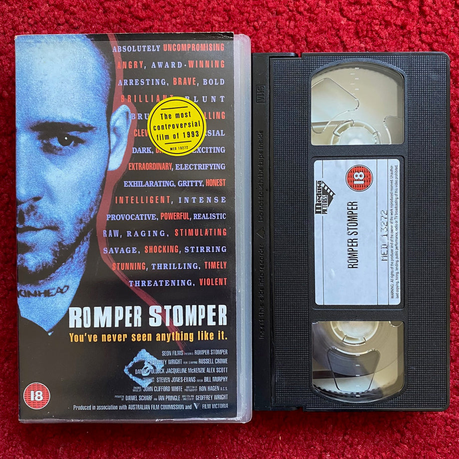 Romper Stomper VHS Video (1992) MED13272