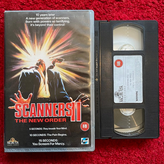 Scanners II: The New Order Ex Rental VHS Video (1990) 52023