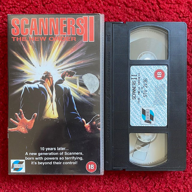 Scanners II: The New Order VHS Video (1991) STV2136