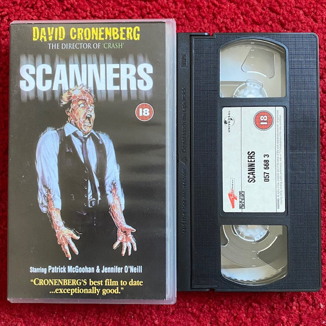 Scanners VHS Video (1981) 576683