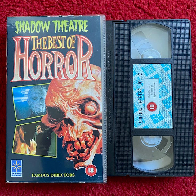 Shadow Theatre The Best Of Horror: Famous Directors VHS Video (1992) SE9162