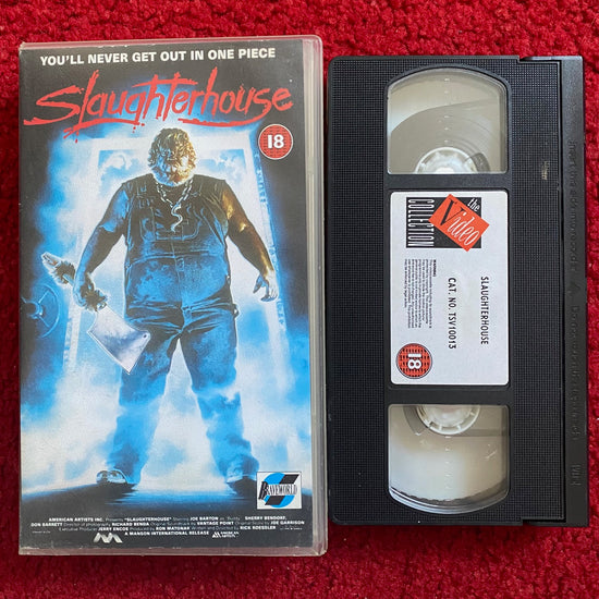 Slaughterhouse VHS Video (1987) TSV10013