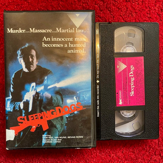 Sleeping Dogs Ex Rental VHS Video (1977) SLDO