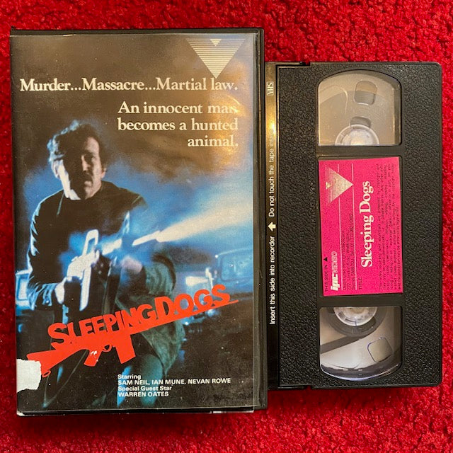 Sleeping Dogs Ex Rental VHS Video (1977) SLDO