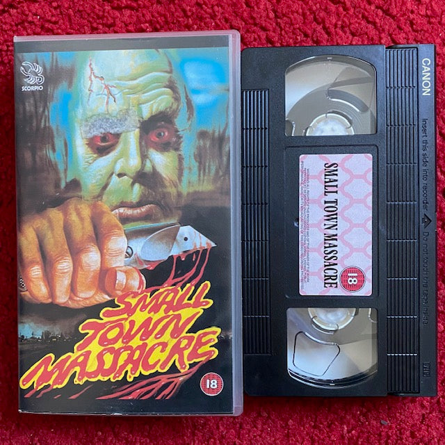 Small Town Massacre VHS Video (1981) SCORPIO