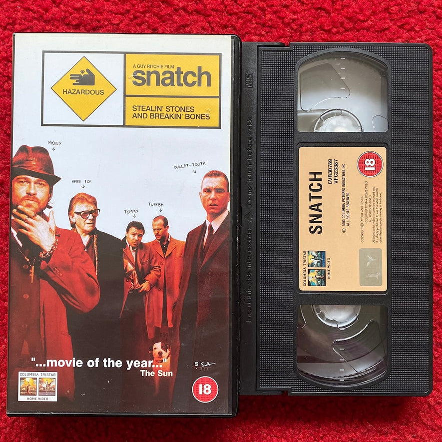 Snatch VHS Video (2000) CVR30789