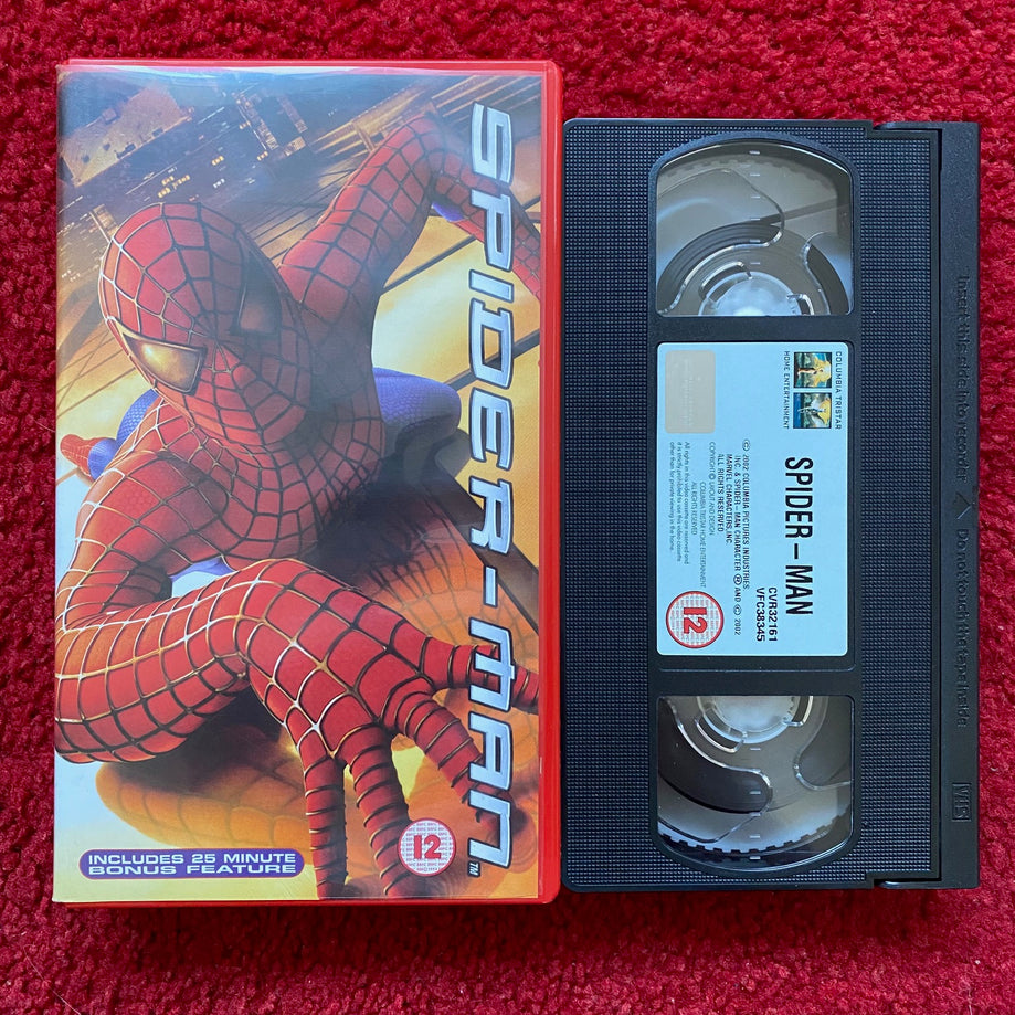 Spider-Man VHS Video (2002) CVR32151
