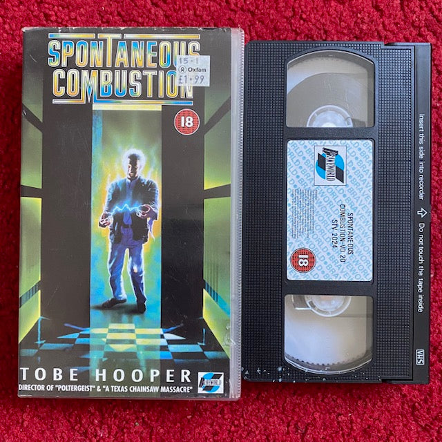 Spontaneous Combustion VHS Video (1989) STV2024