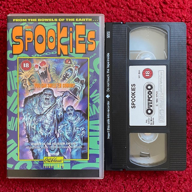 Spookies VHS Video (1986) VIP004