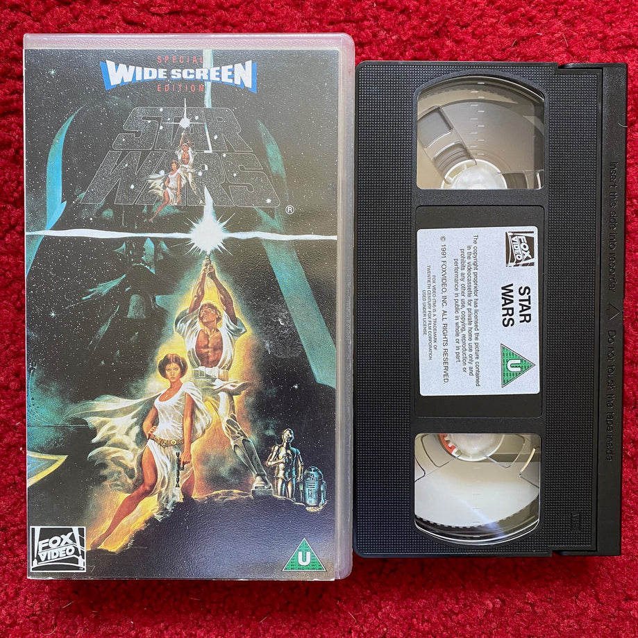 Star Wars VHS Video (1977) WS1130