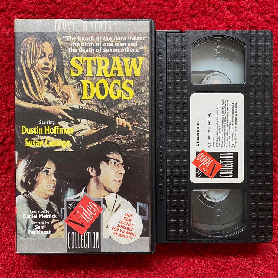 Straw Dogs VHS Video (1971) VC3143