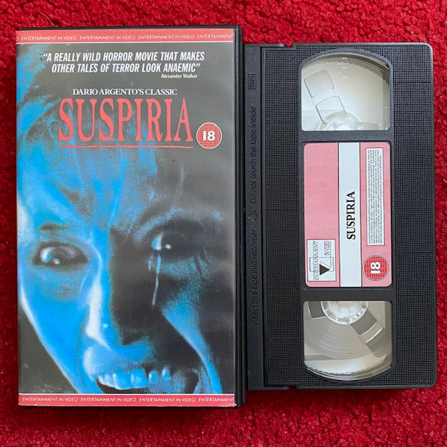 Suspiria VHS Video (1977) EVS1040