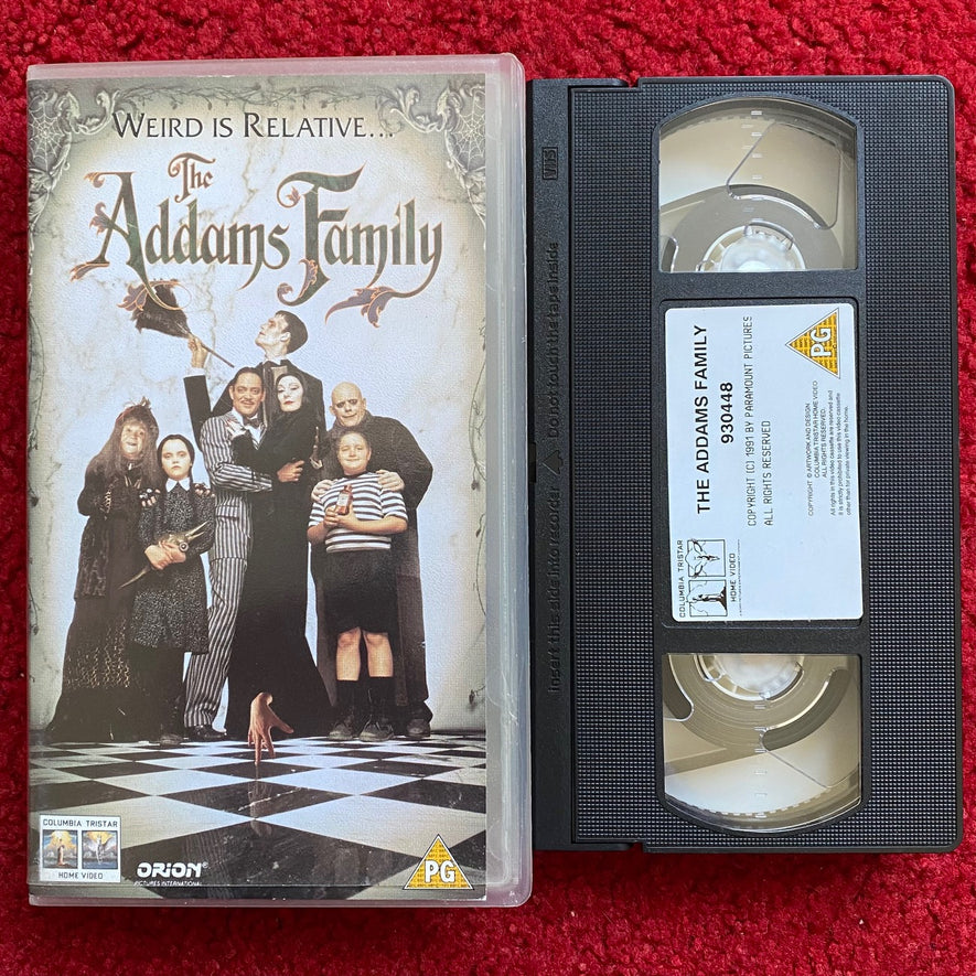 The Addams Family VHS Video (1991) CVR22810