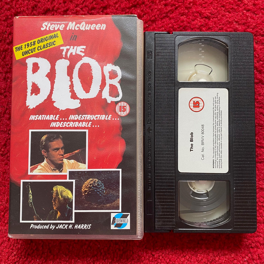The Blob VHS Video (1958) BRVV80048