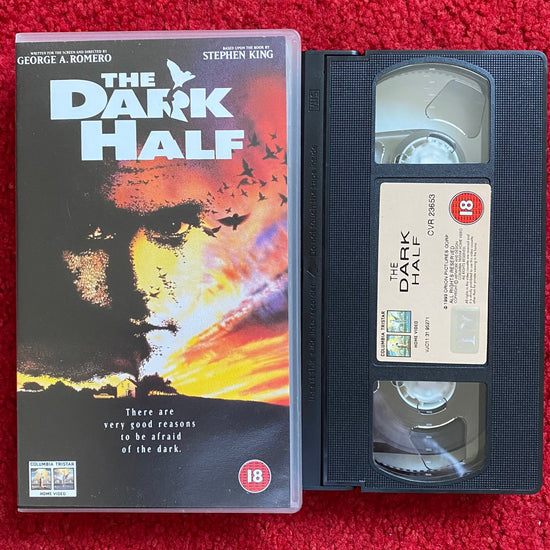 The Dark Half VHS Video (1993) CVR23653