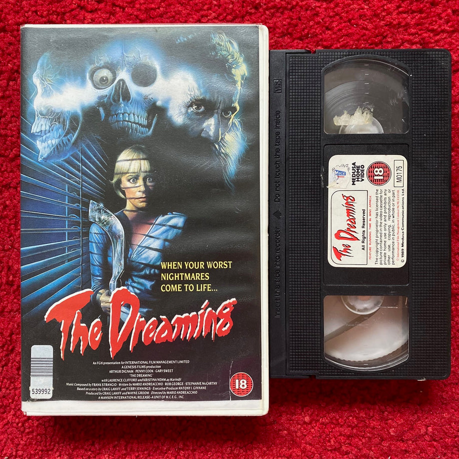 The Dreaming Ex Rental VHS Video (1988) M0175