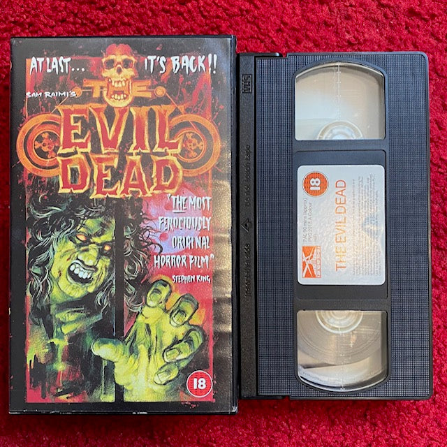 The Evil Dead VHS Video (1981) PVC2018A