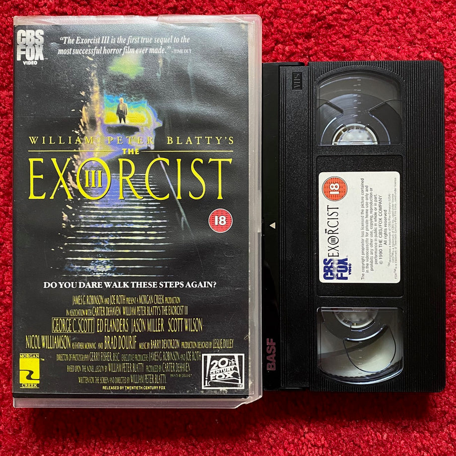 The Exorcist III Ex Rental VHS Video (1990) 1901BB