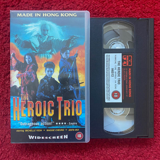 The Heroic Trio VHS Video (1993) HK013