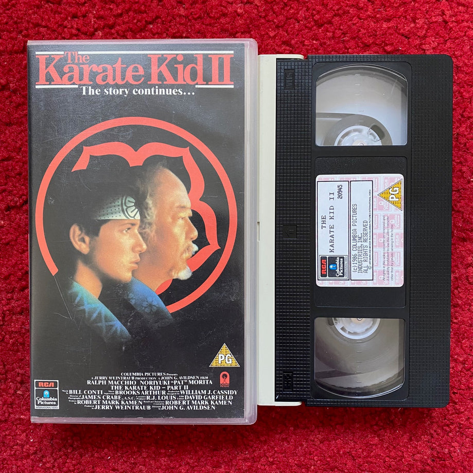 The Karate Kid II VHS Video (1986) CVT20945