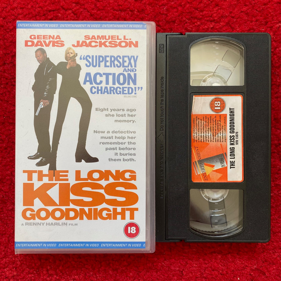 The Long Kiss Goodnight VHS Video (1996) EVS1236