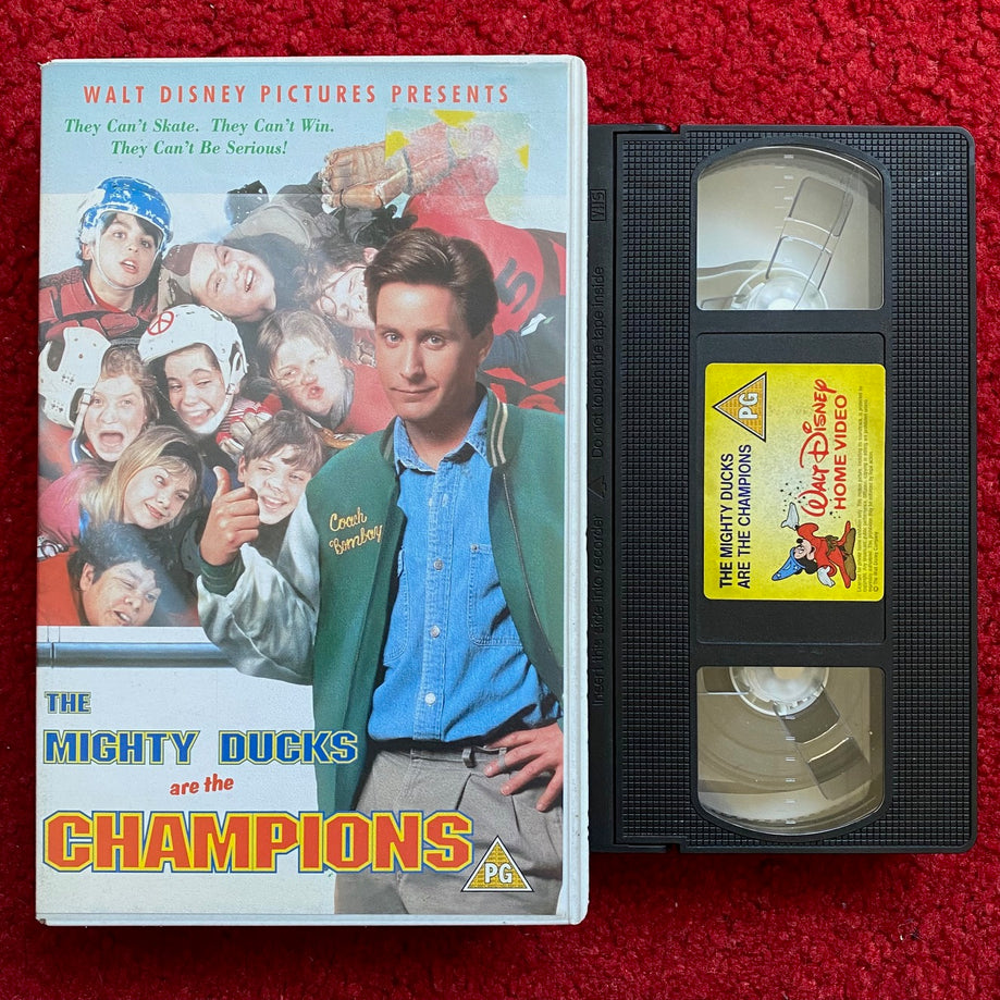 The Mighty Ducks Ex Rental VHS Video (1992) D115852