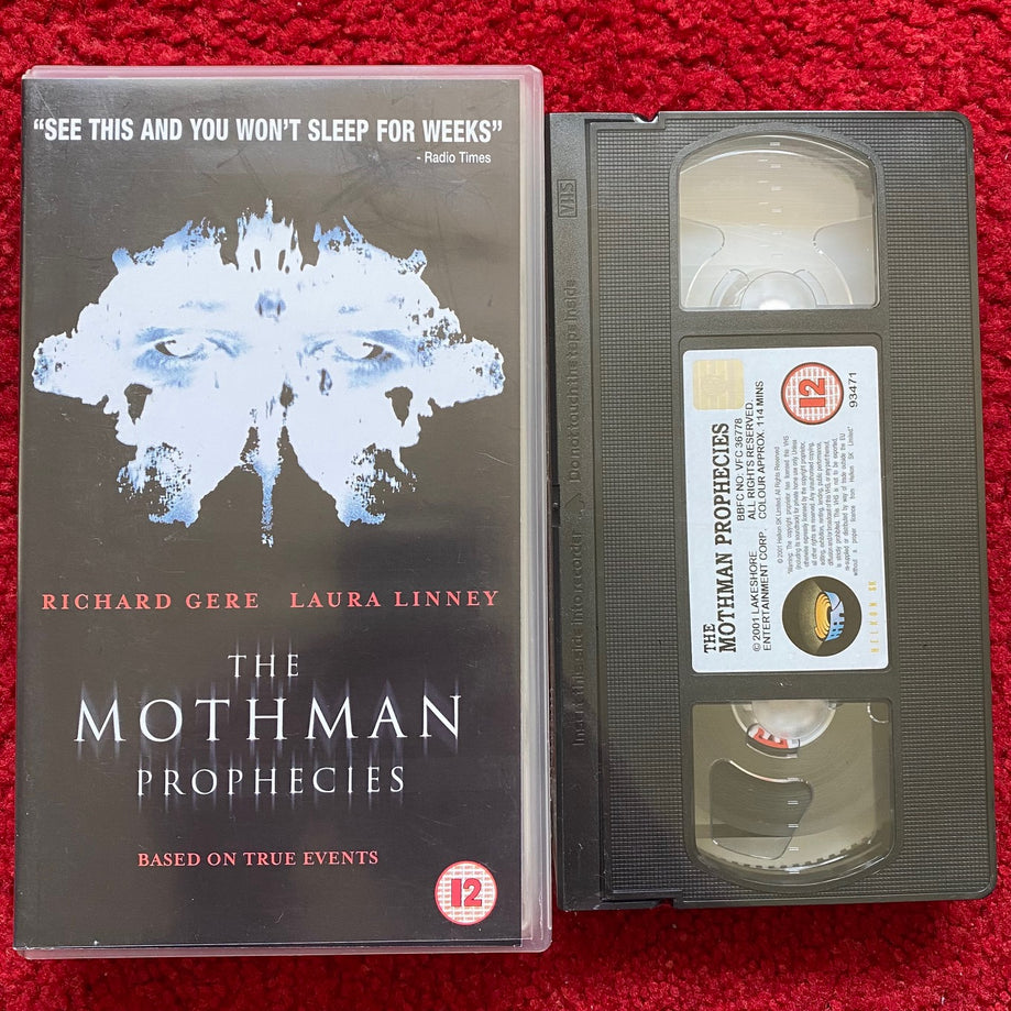 The Mothman Prophecies (Brand New and Sealed) VHS Video (2001) S093471-N