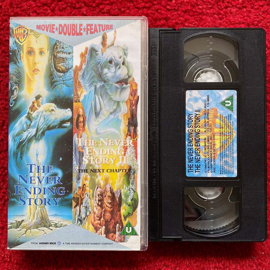 The NeverEnding Story / The NeverEnding Story II VHS Video (1984) PES12575