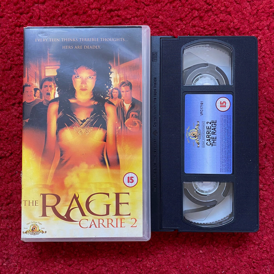 The Rage: Carrie 2 VHS Video (1999) 15746S