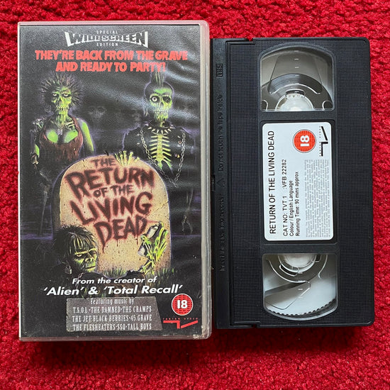 The Return Of The Living Dead VHS Video (1985) TVT1