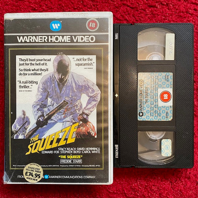 The Squeeze Ex Rental VHS Video (1977) 61145