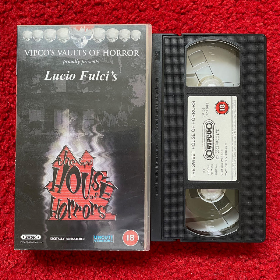 The Sweet House Of Horrors VHS Video (1989) VIP105