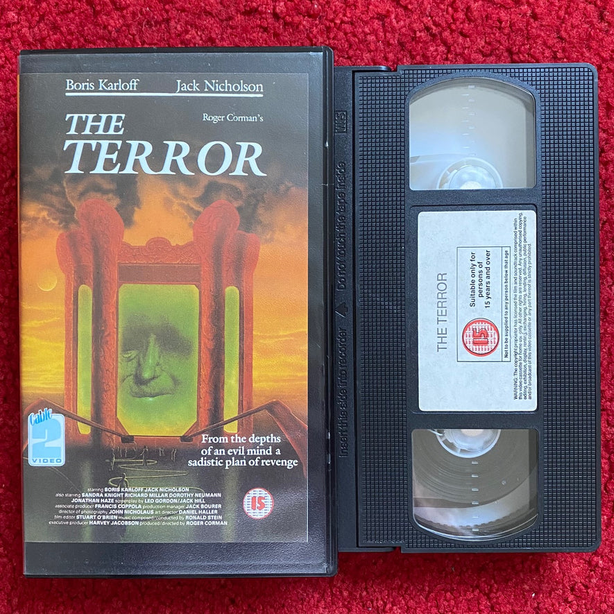 The Terror VHS Video (1963) TERCAB2