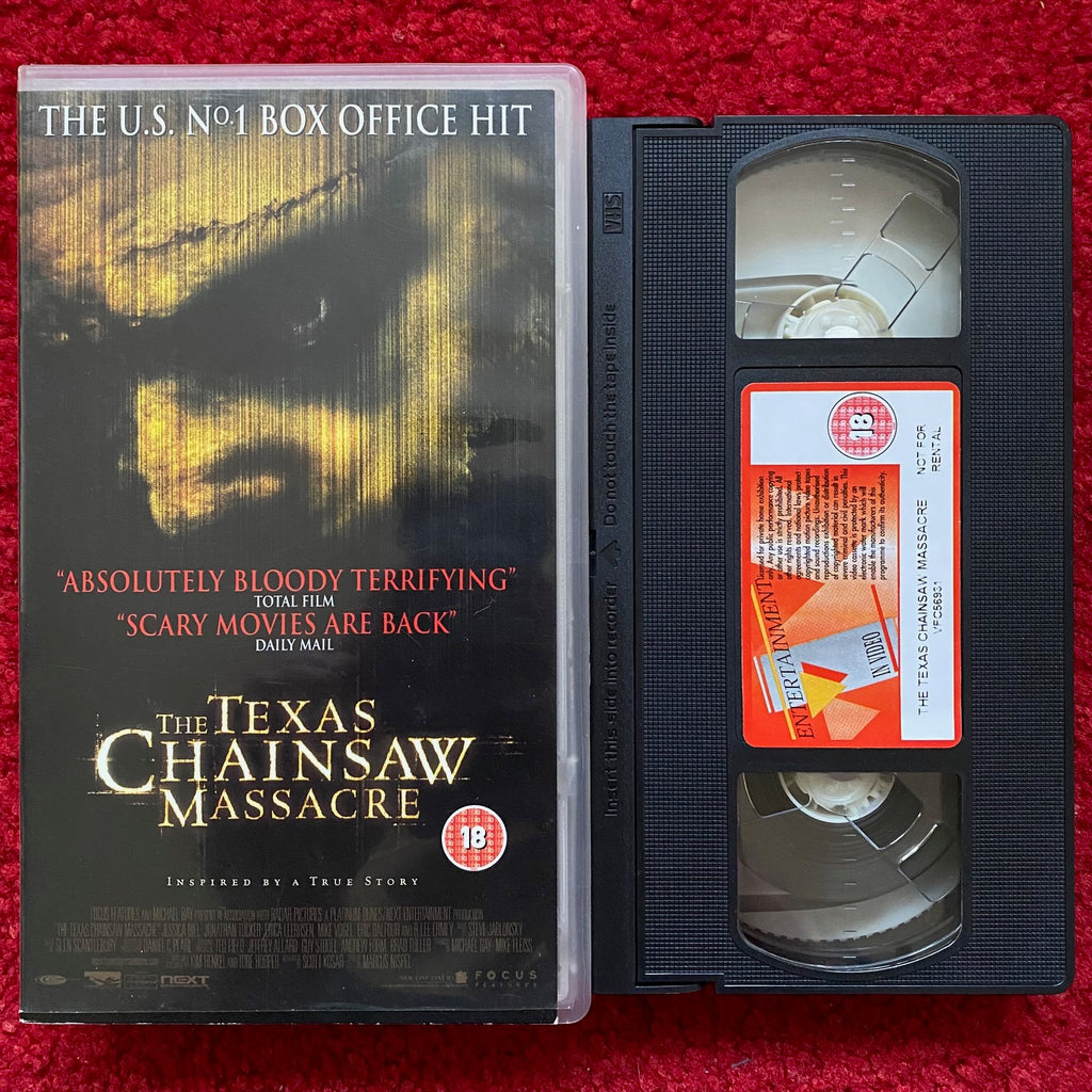 The Texas Chainsaw Massacre VHS Video (2003) EVS1496