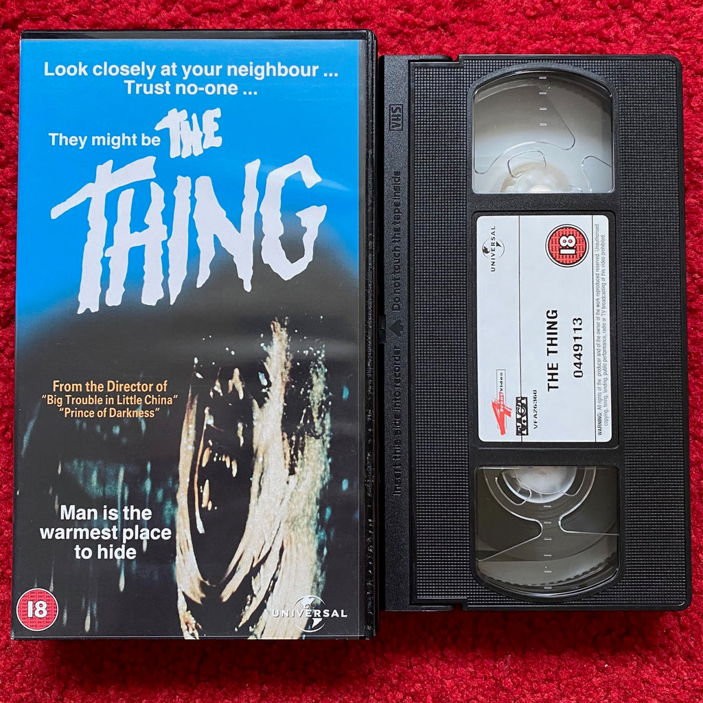 The Thing VHS Video (1982) 449113