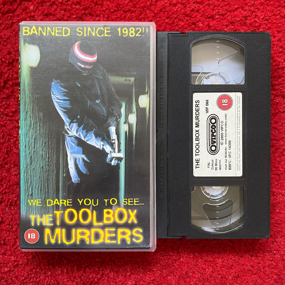 The Toolbox Murders VHS Video (1978) VIP066