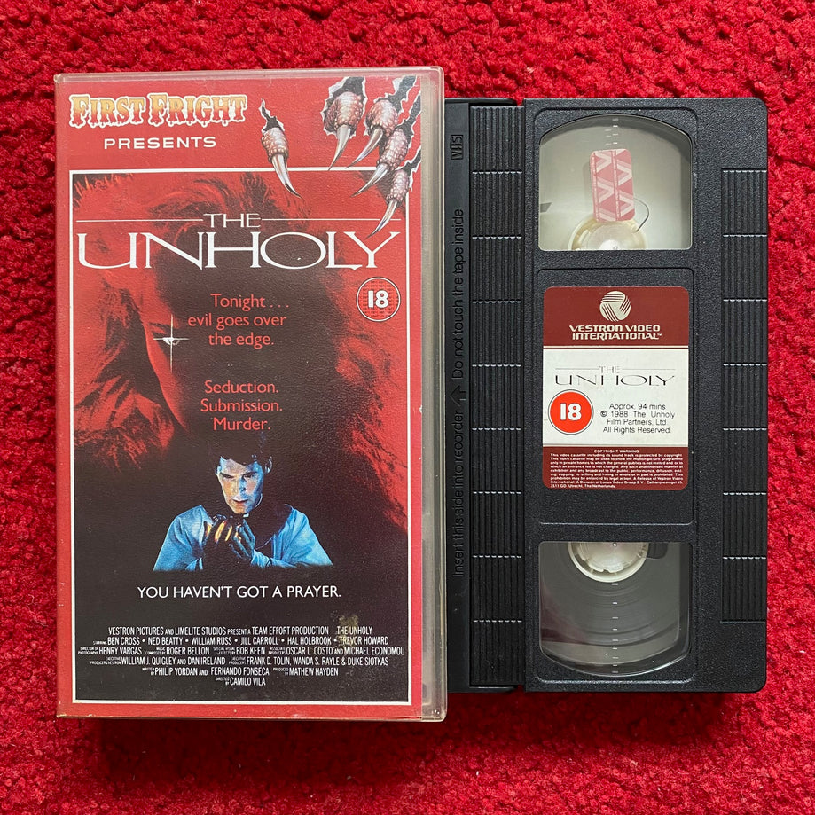 The Unholy VHS Video (1988) VA30122
