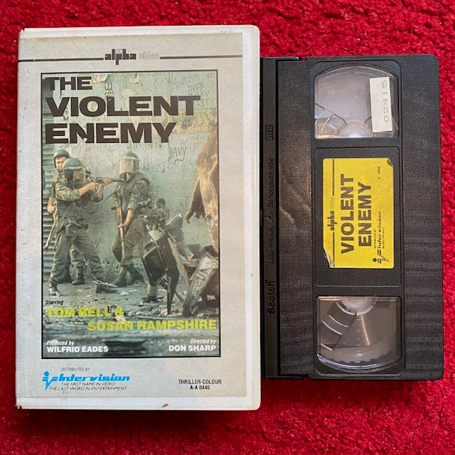 The Violent Enemy Ex Rental VHS Video (1967) AA0446