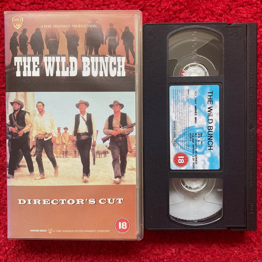 The Wild Bunch VHS Video (1969) S001014