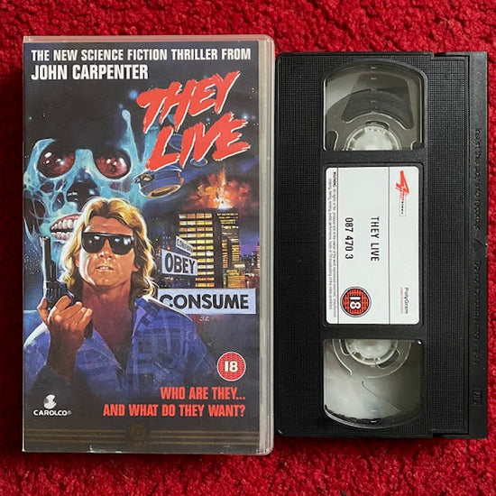 They Live VHS Video (1988) 874703