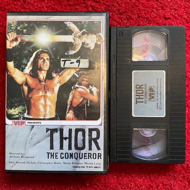 Thor The Conqueror Ex Rental VHS Video (1983) VIP006