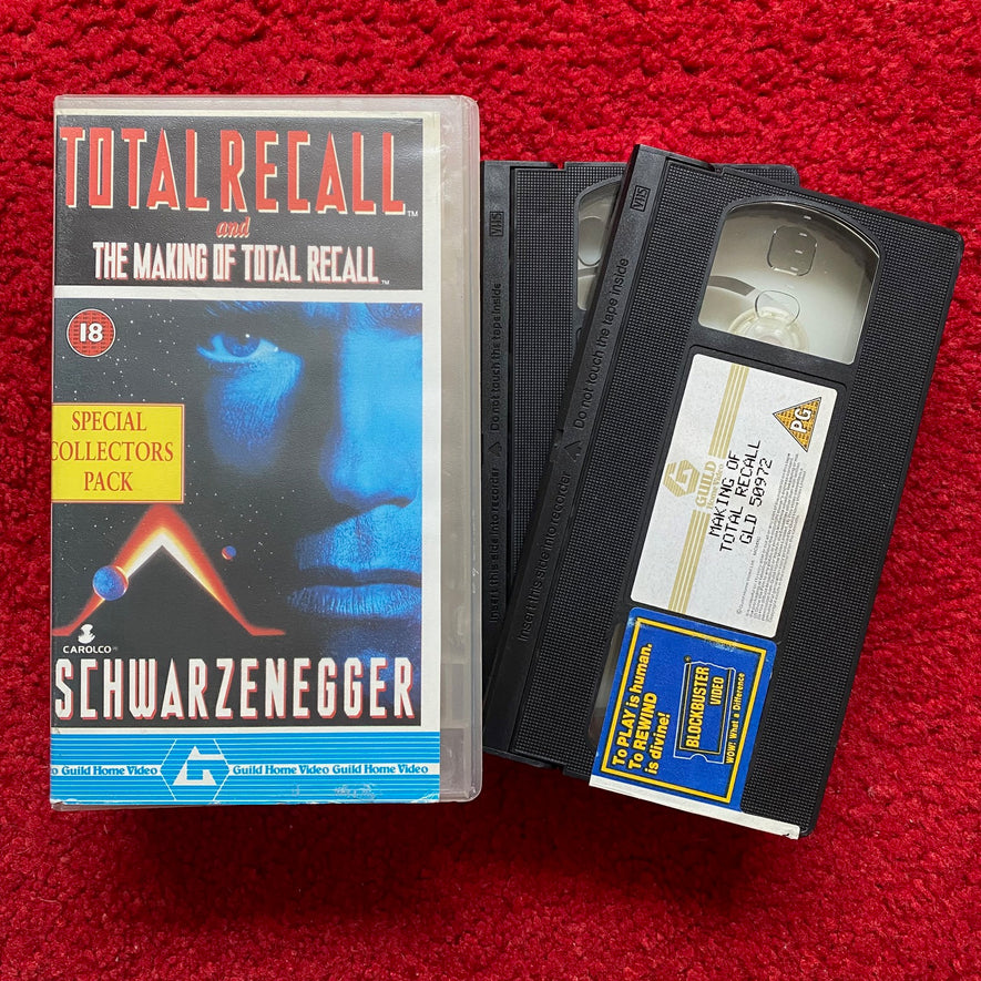 Total Recall And The Making Of Total Recall VHS Video (1990) GLD50972