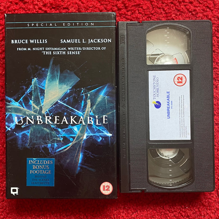 Unbreakable VHS Video (2000) D611297