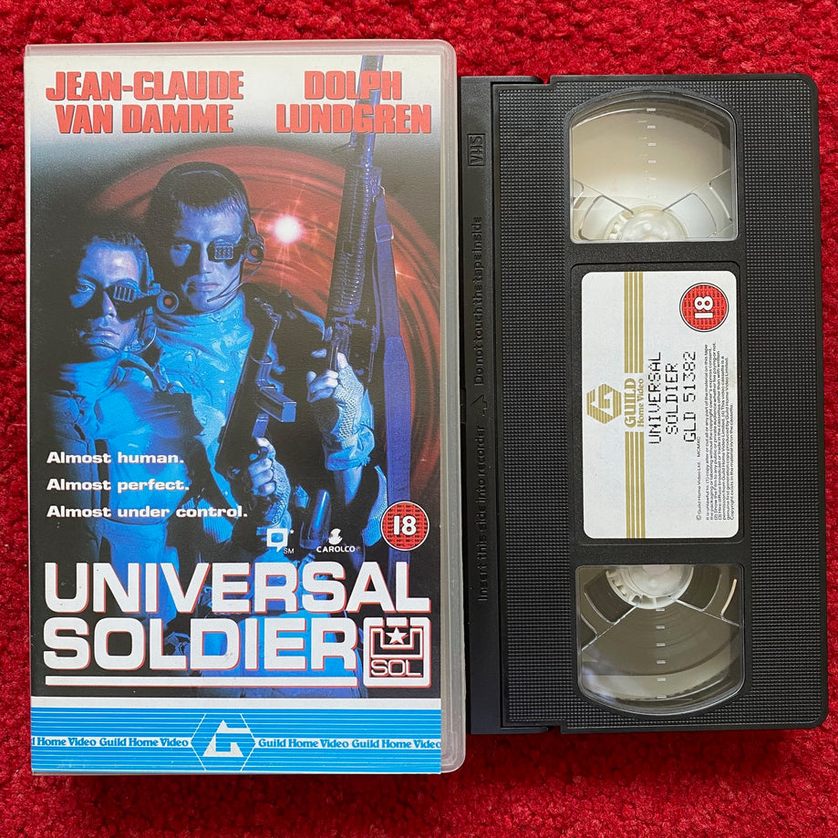 Universal Soldier VHS Video (1992) GLD51382