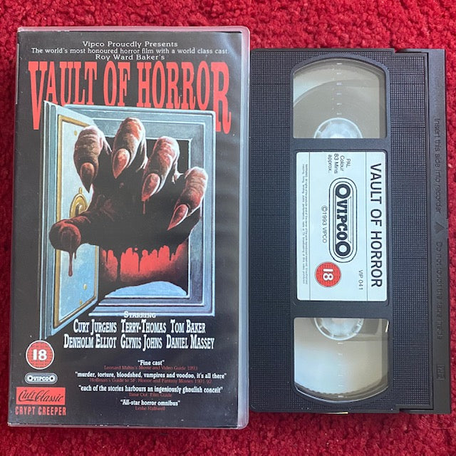 Vault Of Horror VHS Video (1973) VIP041