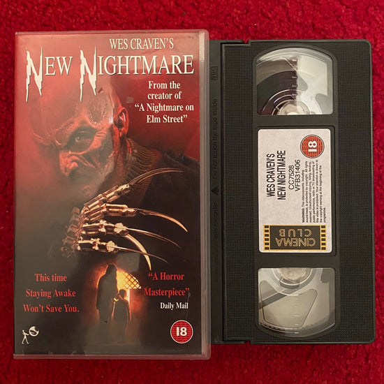 Wes Craven's New Nightmare VHS Video (1994) CC7528