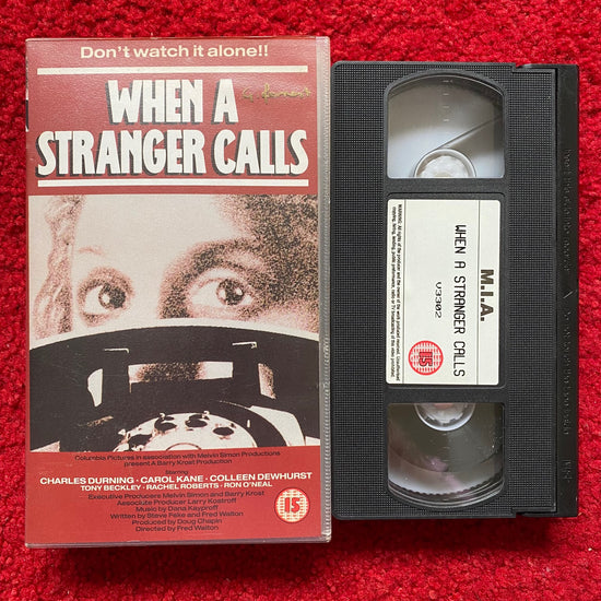 When A Stranger Calls VHS Video (1979) V3302