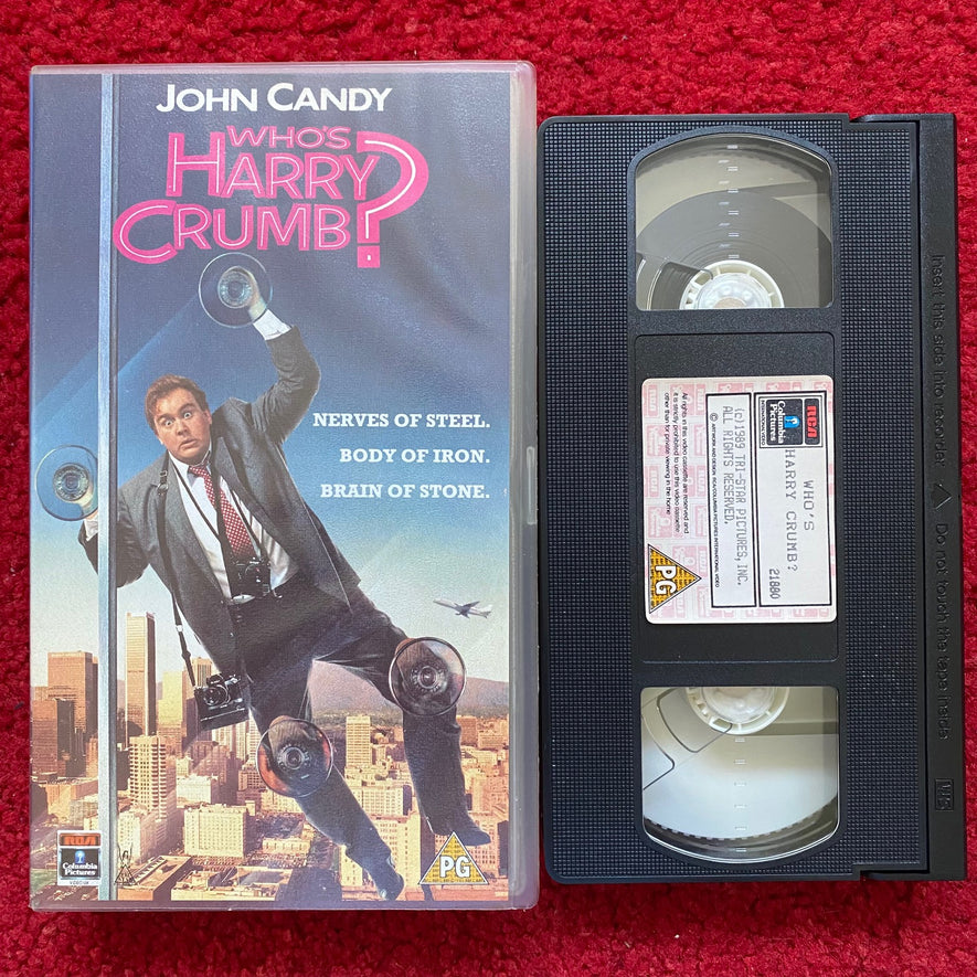 Who's Harry Crumb? VHS Video (1989) CVR21880