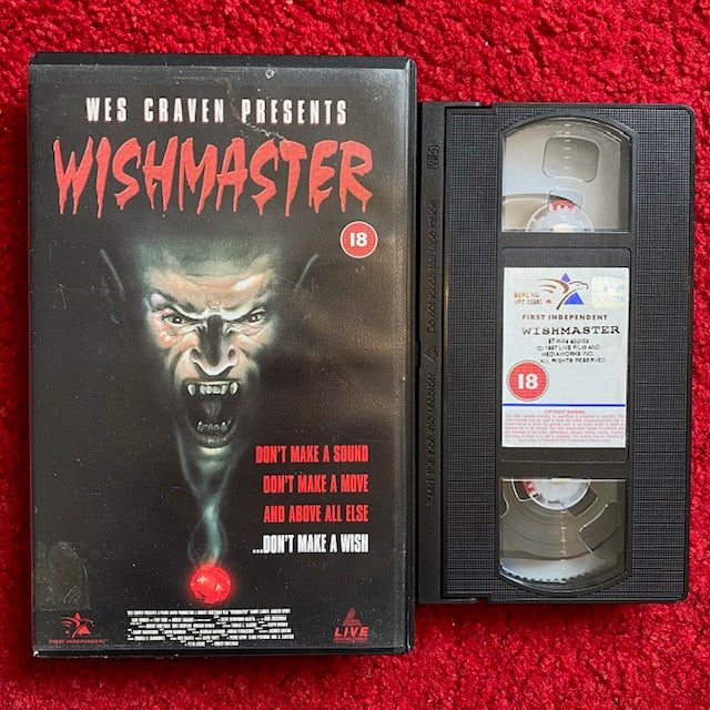 Wishmaster Ex Rental VHS Video (1997) VA20320