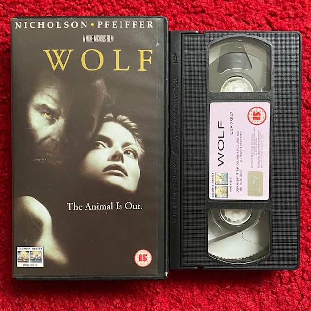 Wolf VHS Video (1994) CVR28647